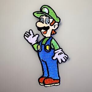 Vintage Nintendo Promo Luigi Patch New